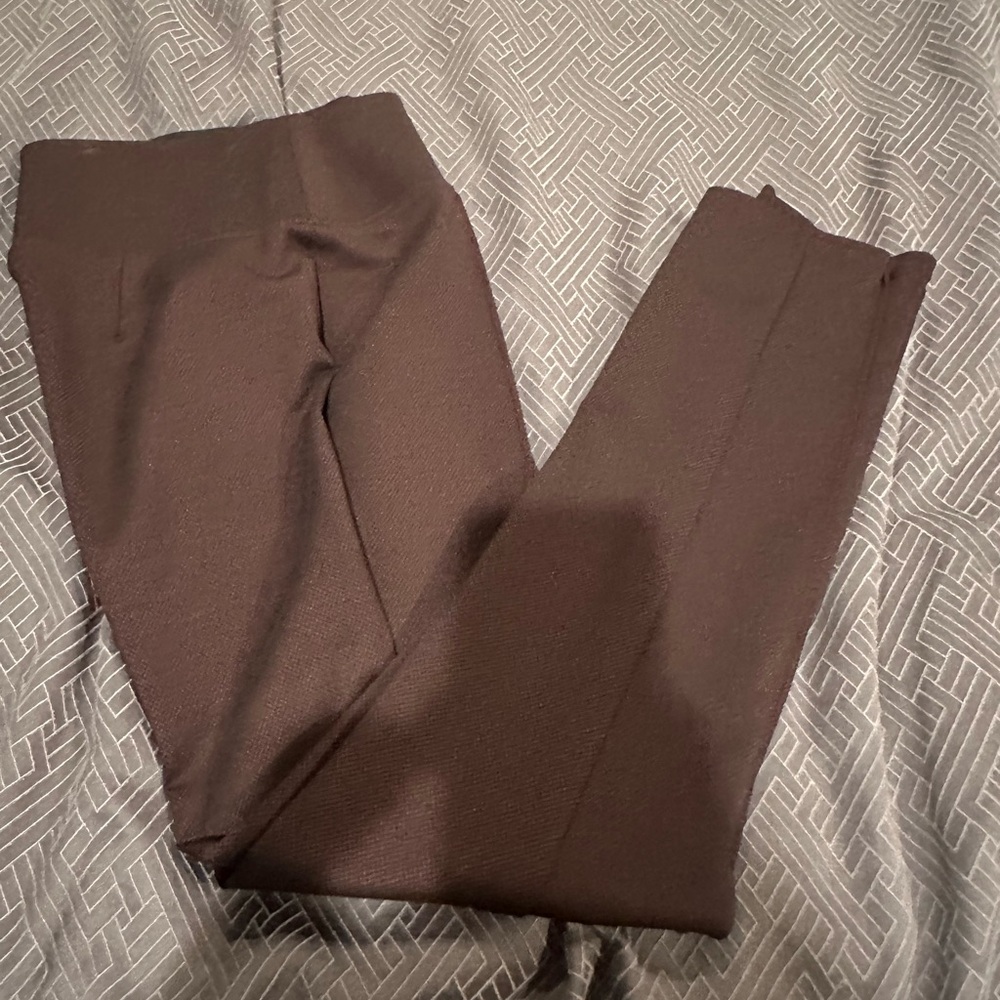 Nine West Maroon Leggings